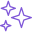 stars icon in purple